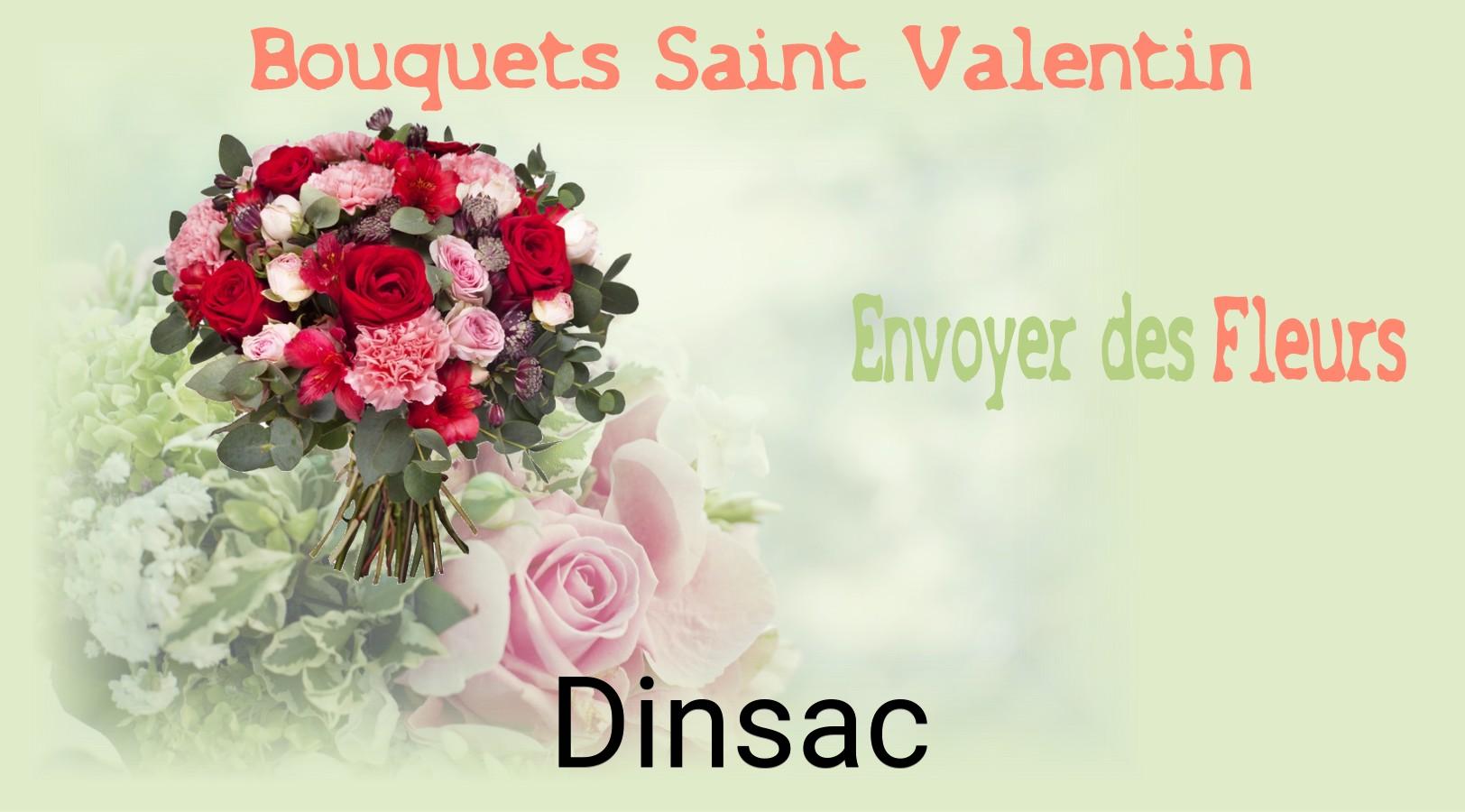 Roses de Saint-Valentin livrées à Dinsac